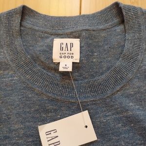 GAP Men's LS Henley thin sweater top